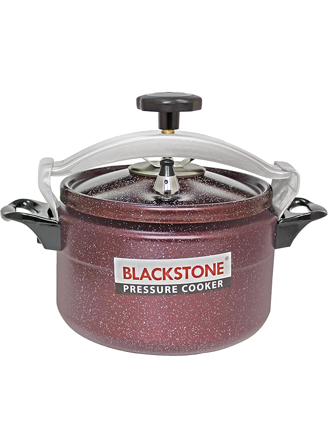 بلاك ستون قدر ضغط غير لاصق مع غطاء، وعاء طهي متعدد الاستخدامات مع غطاء للاستخدام المنزلي والتجاري، سهل التنظيف، موقد طهي، معلب ضغط، قدر ضغط من الجرانيت سعة 15 لترًا - Image 2