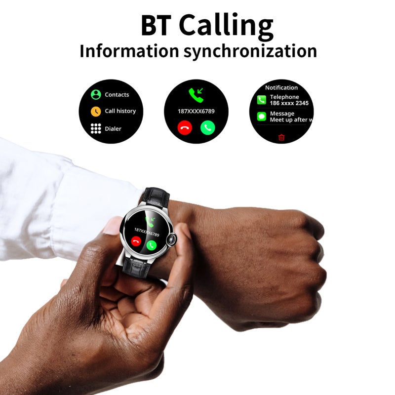 Smart Watch With 1.32" HD Screen - BT Calling Health Testing Heart Rate Blood Pressure Blood Oxygen Sport Mode For Men And Women - Image 5
