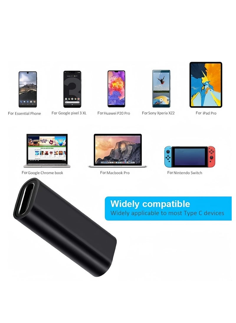 Generic - USB C Type C Female to Female 10Gbps USB C Extension Cable Support Charging and Data Transfer for New MacBook iPad Pro Samsung - Image 1
