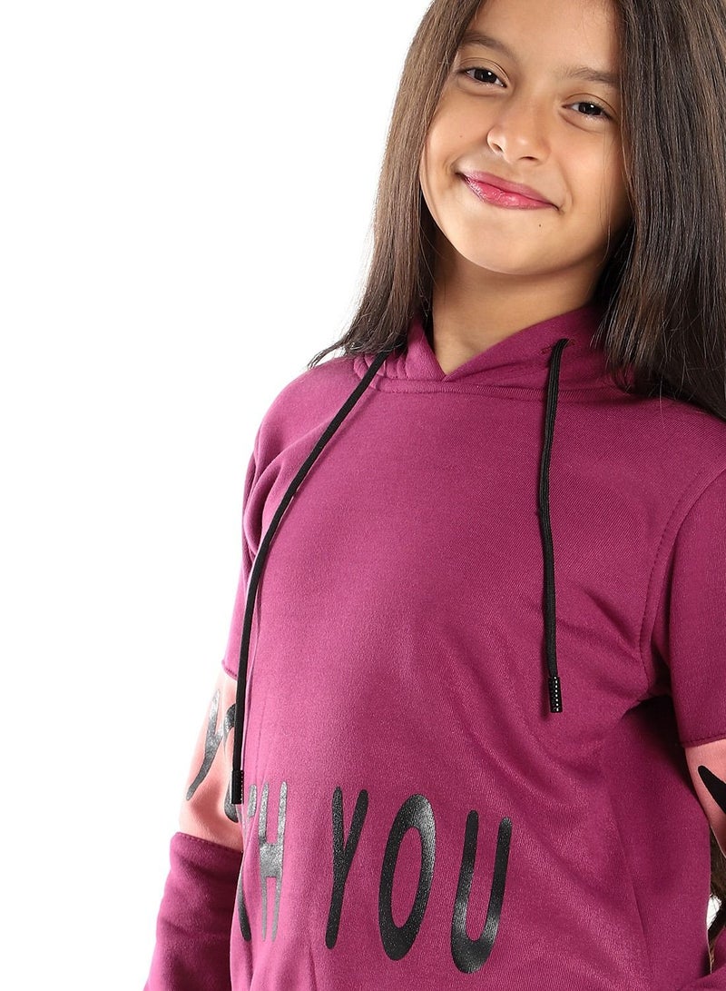 Caesar Printed Girls Training Suit - Image 4