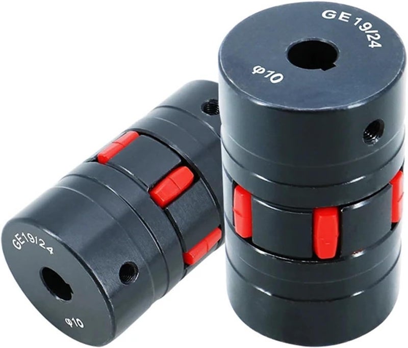 8x10 Jaw Coupler High Torque Steel Motor Coupling 30x50 Inner Hole 8mm To 16mm - Image 1