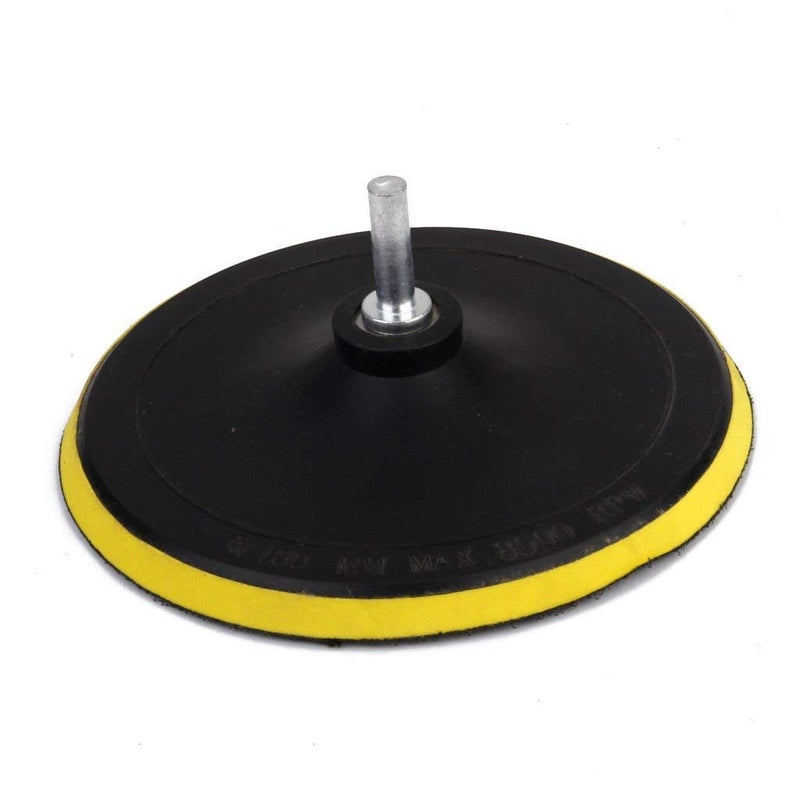 DIY Crafts DIY Crafts 3" inch 1 Set - 1, 1 Pc Felt Pad, Backing Pad; Universal Nut; Wool Polishers Polishing Clean Buffing Pad Bonnet for Upholstery Car(3" inch 1 Set - 1, 1 Pc Felt Pad)  - Image 2