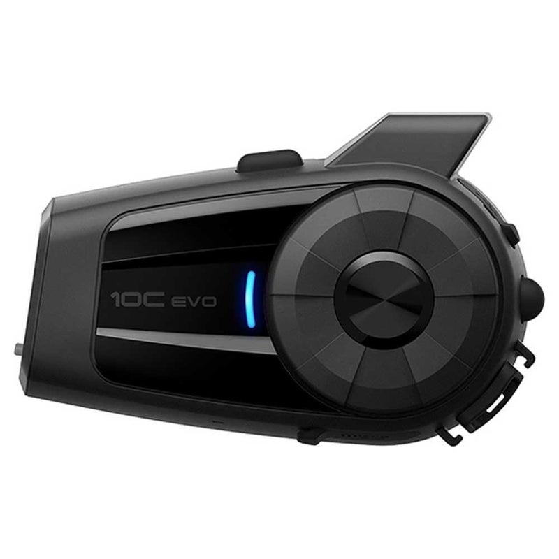 Sena 10C EVO Motorcycle Bluetooth Camera Communication System with HD Speakers