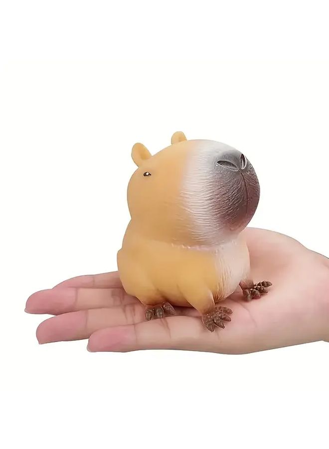 Capybara Squeeze Toy Quick Rebound Rubber Prank Gift For Parties Birthday - Image 3