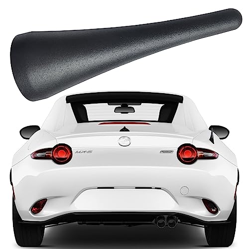 MINILAOMA هوائي ألومنيوم بطول 3.8 بوصة لسيارات مازدا MX-5 مياتا RF ND NC (2006-2022)، فيات 124 سبايدر (1997-2020)، فورد ترانزيت 150 250 350 (2013-2023) - Image 1