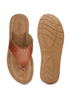 Bata Bata Women's Penny Laser TH. Thong (6713861_Light Brown_7 UK)  - Image 3