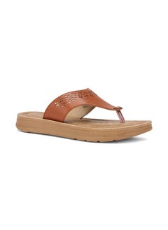Bata Bata Women's Penny Laser TH. Thong (6713861_Light Brown_7 UK)  - Image 1