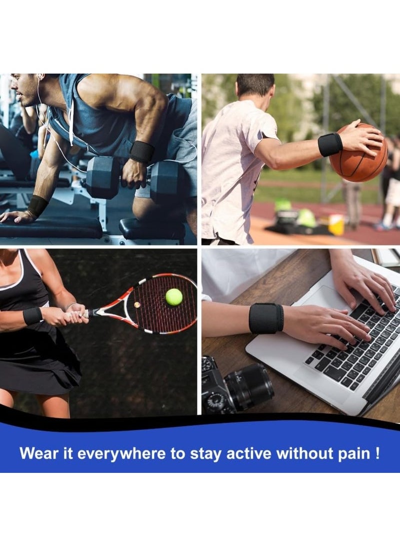 Wrist Protector for Carpal Tunnel Support – Adjustable & Comfortable Wrist Strap for Weightlifting, Workout & Pain Relief – 2XL - Image 5