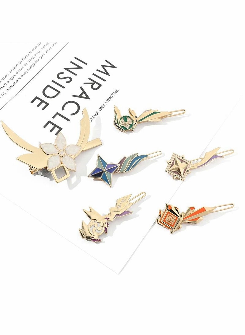 Excefore Hair Clips for Women Cute Fashion Women Hair Pins Sweet for Girl Girlfriends Exquisite Gifts Cosplay Jewelry - Image 3