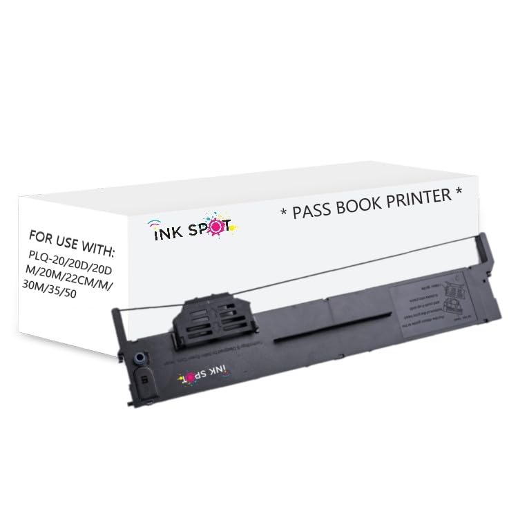 INKSPOT PLQ 20 Compatible Printer Ribbon Cartridge for EPSON PLQ-20/20M/20K/20KM Printers (1 PIC) - Image 1