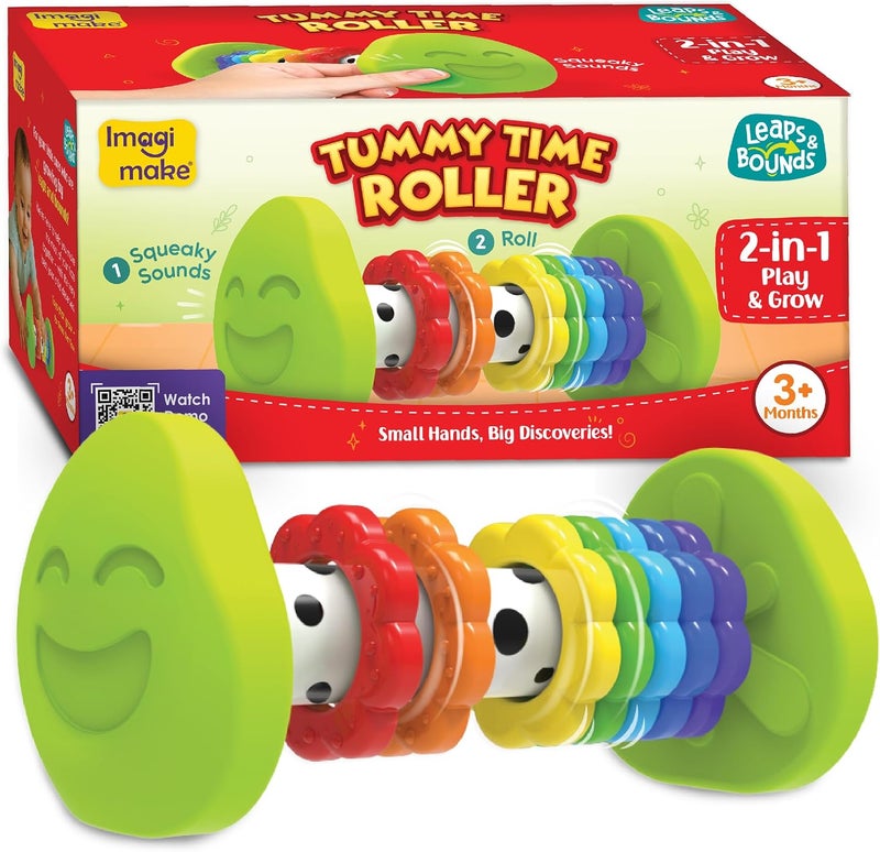 Imagimake Stacking Pots Toys | Leaps & Bounds Baby Toys for 6+ Months | Educational Toy for Toddlers, Infants | 5-in-1 Play & Learn | Stacking, Nesting, Pretend Play | Ramadan Eid Gifts for Babies - Image 1