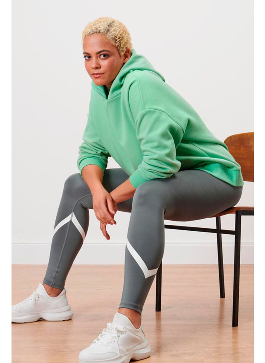 Tchibo Women Sportswear Fit Training Legging, Grey  - Image 1