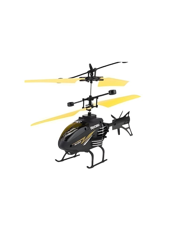Premium Dynamic Sensor Helicopter Toy with USB Charging – Indoor Flying Hand-Controlled Helicopter, LED Lights, Kids Fun Toy - Image 2
