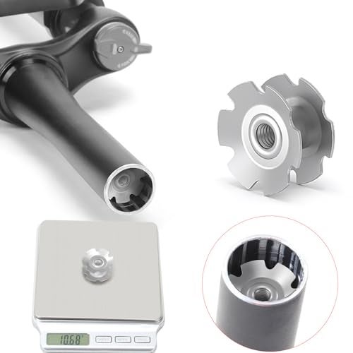 CYCEARTH Bike 3K Carbon Fiber Headset Spacer Kit 3 5 10 15 20mm+ Headset Top Cap + Star Nut + Titanium Bolt Fits 1-1/8 Inch 28.6mm Stems and Forks - Image 4