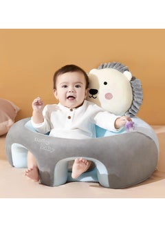 XiuWoo Baby Seat Chair Children's Plush Chair Sofa Chair for Children's Room Baby Seat Aid Support Seat Learning Sitting Safety Seat Cushion Cuddly Toy Animal Children's Chair Plush Toys Toddler Furniture  - Image 3