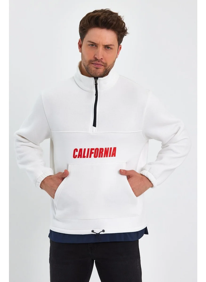 Alexander Gardi Garnished Printed Sweatshirt (E23-61903)