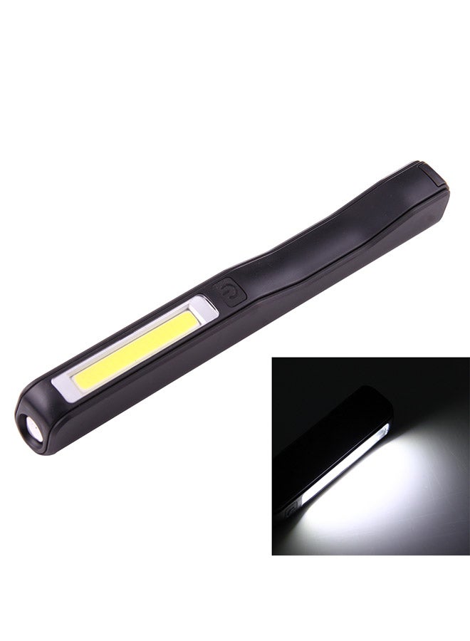 100LM High Brightness Pen Shape Flashlight Black 18x3x2cm - Image 2