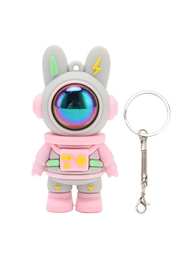 Thoraya Car Music Cartoon USB Gift Space Rabbit Gift USB Pink Lightning Rabbit 64GB  - Image 1