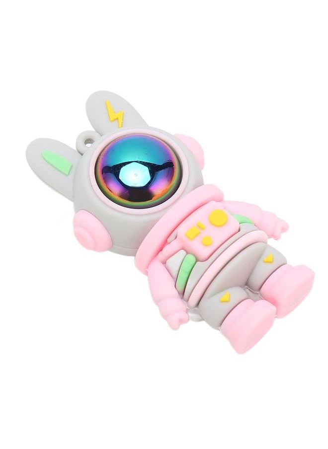Thoraya Car Music Cartoon USB Gift Space Rabbit Gift USB Pink Lightning Rabbit 64GB  - Image 3