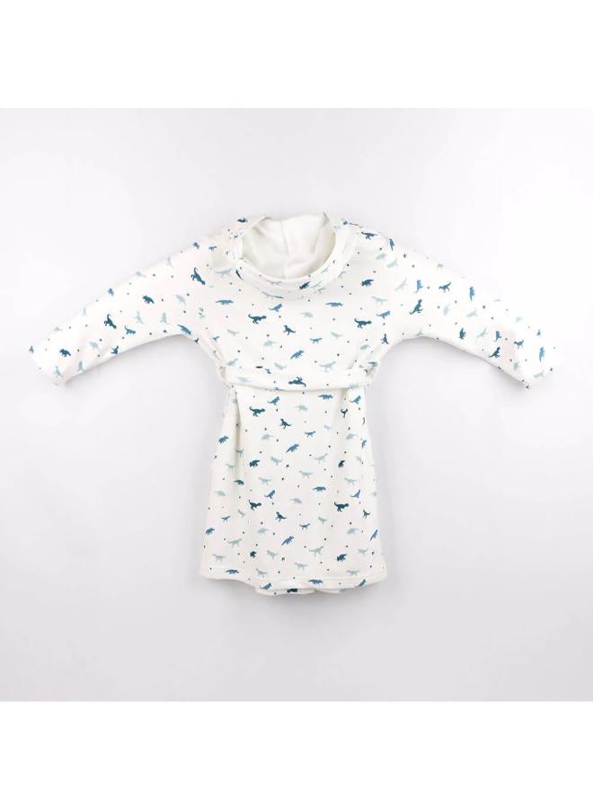 Mamas Gift Winter Robe Dinos 4-6 Y - Image 1