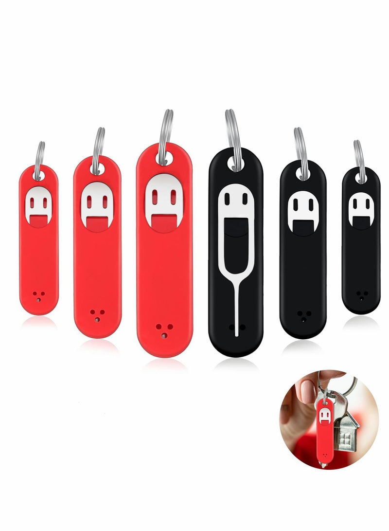 SYOSI 6 Pieces Sim Card Removal Tool - Sim Card Tray Pin Eject Removal Tool Pin Opener for Most Smartphones Sim Card Tool Opener Silicone Cover Eject Pin Smartphone Pin - Image 1