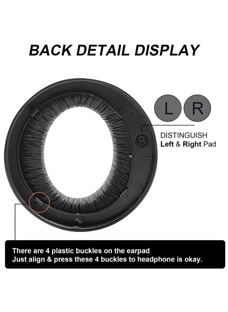 Generic - Cooling-Gel Earpads Cushions Replacement for Sony Playstation 5 Pulse PS5 3D Wireless Headset, Ear Pads Cushions with Noise Isolation Foam Black 1-Pair - Image 1