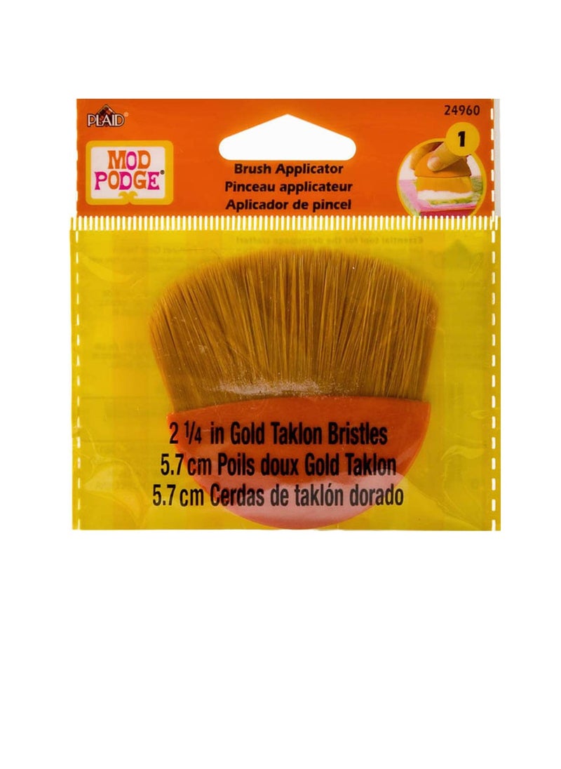 Mod Podge Mod Podge Brush Applicator 2.25in Gold Taklon  - Image 3