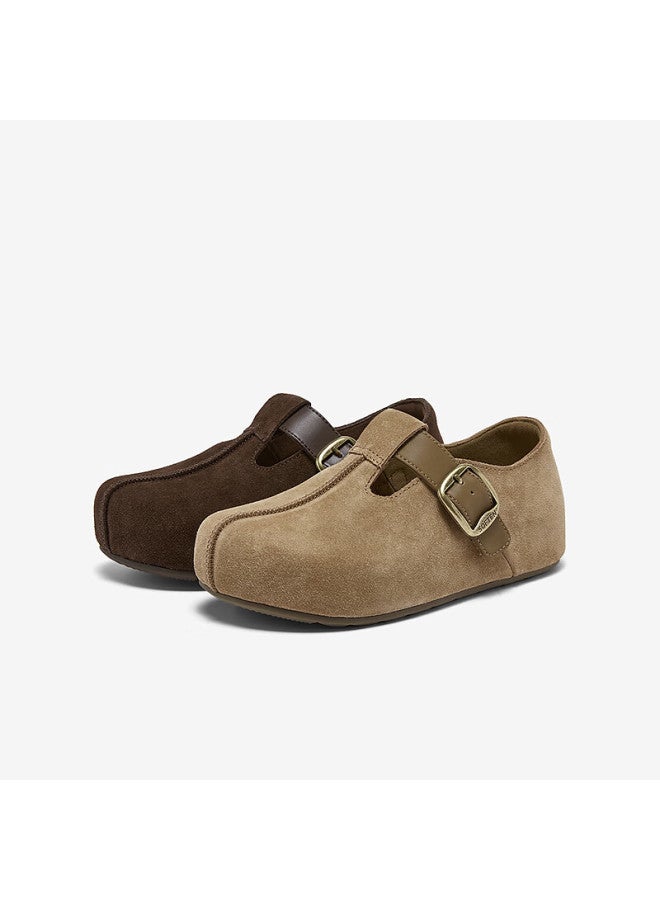 Basto 26 Spring Birkenstock Vintage Outdoor Flat Casual Shoes Women Slip-on B9539am6 Camel Size 39 - Image 5