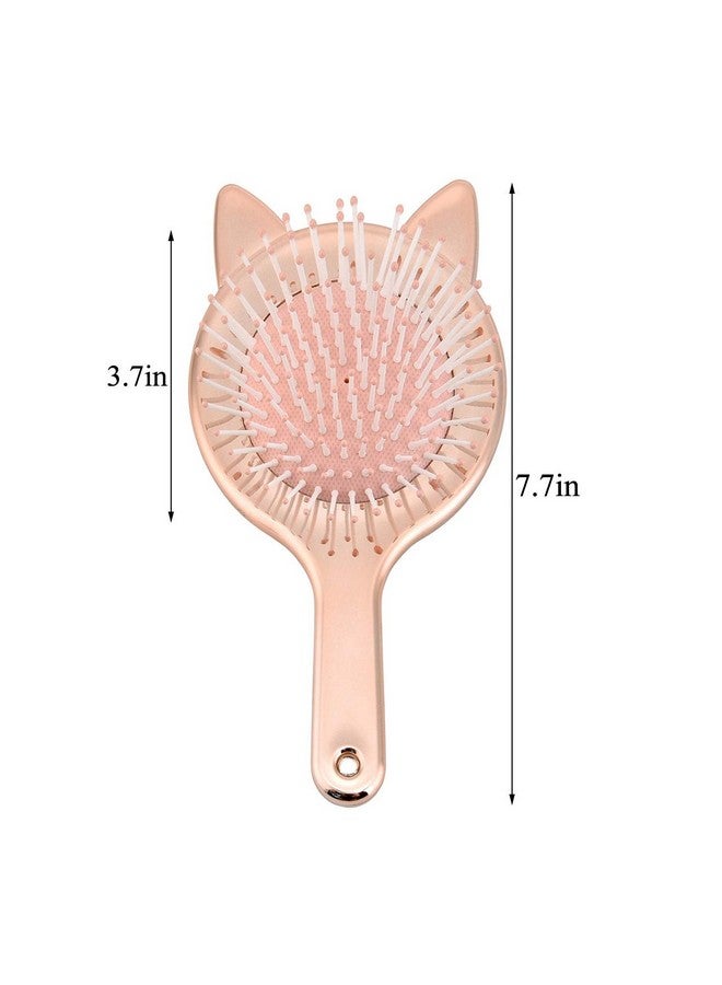 Aethland 2 Packs Toddler Hair Brush｜Golden And Silver Exclusive Soft Brushes For Thick Curly Thin Long Wet Or Dry Hair Women & Girls Hair - Image 3