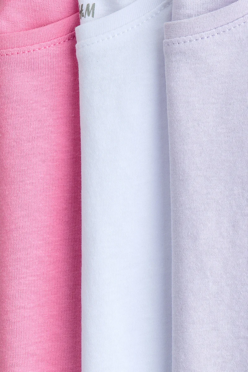 H&M 3-pack flutter-sleeved tops