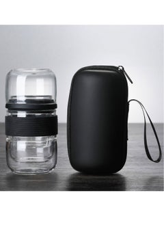 MIBRU Tea Herbal Glass Pot Coffee And Infuser Mug Compatible Replacement Part With Strainer For Loose Leaf  - Image 1