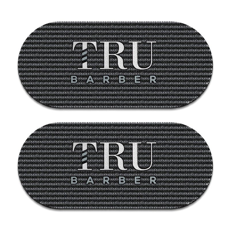 TRU BARBER Hair Grippers for Men and Women 2pcs Salon and Barber Hair Clips for Styling Sectioning Cutting and Coloring Nonslip Grips Hair holder BlackWhite - Image 3