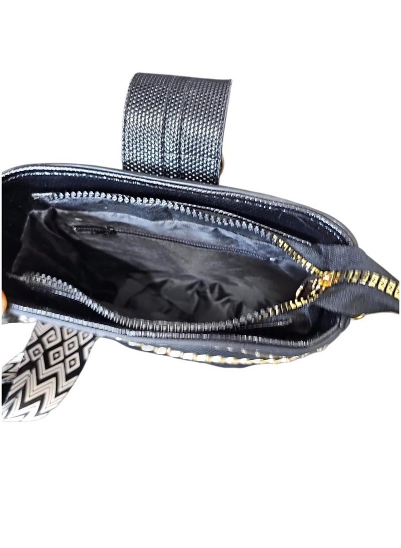 Women’s Crossbody Bag – Clasp Leather with Modern Design - Image 4