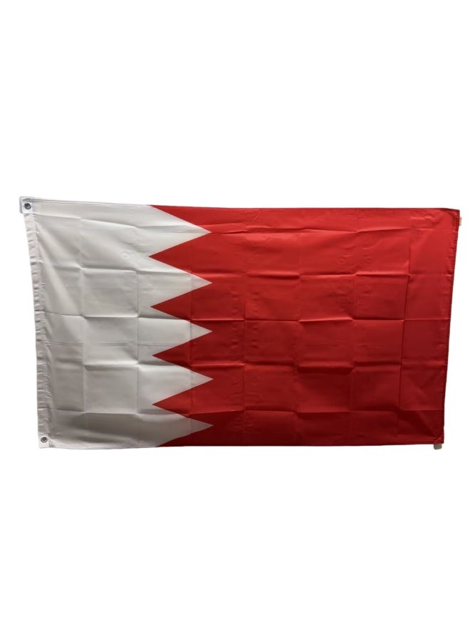 عاصفة StormflagBahrain flags 90x150cm(3x5ft) 100٪ بوليستر مع النحاس grommets - Image 1