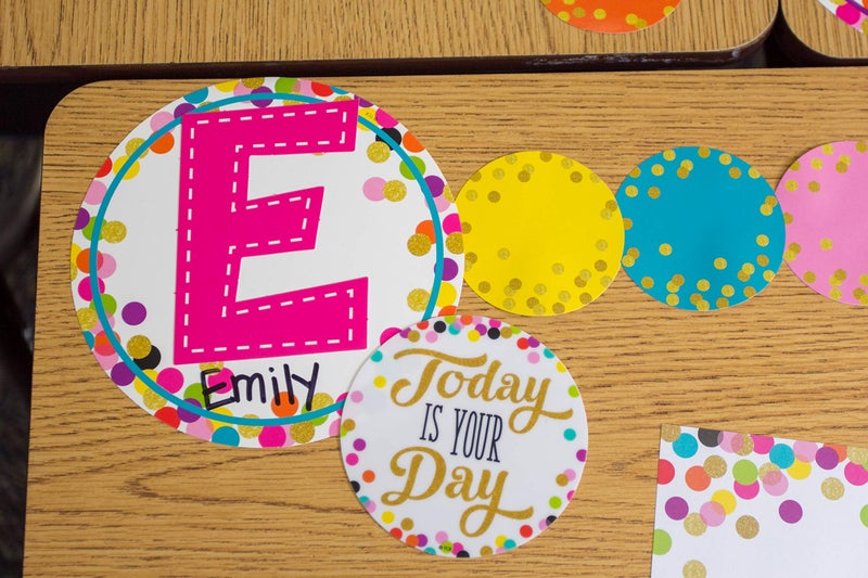 Teacher Created Resources Multi Bright Stitch 7" Fun Font Letters - Image 3