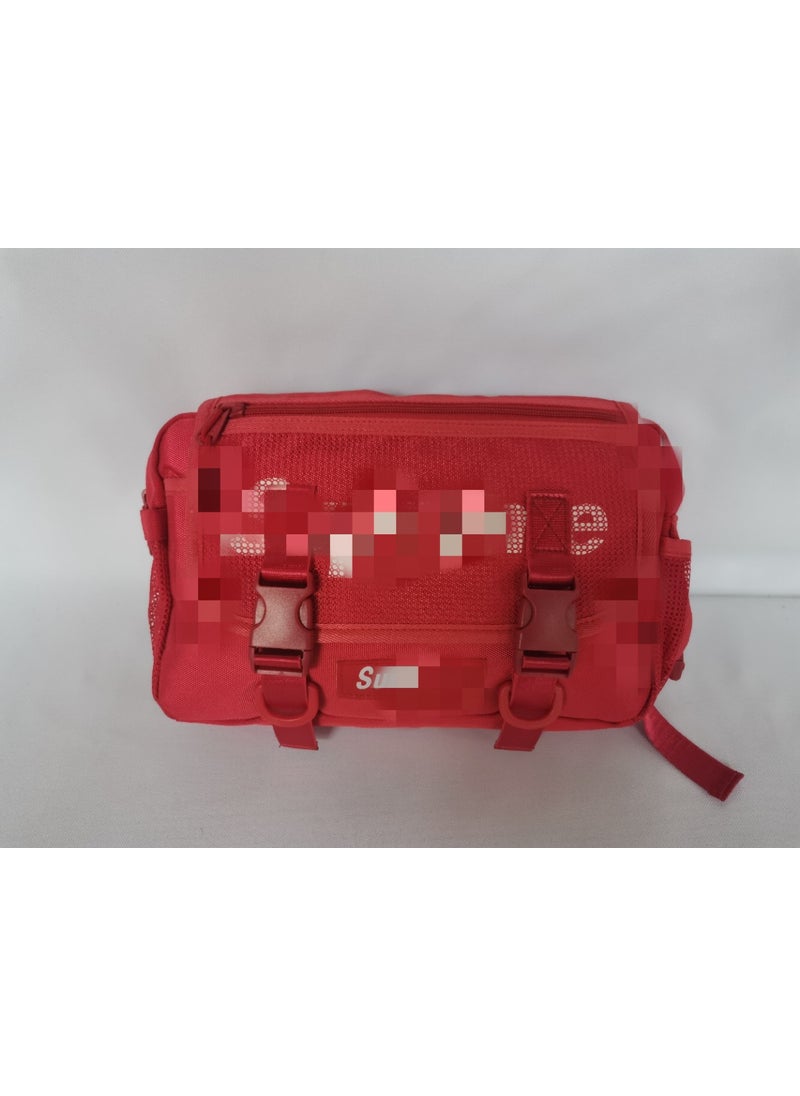 Generic Mens Sporty Fanny Pack with Large Capacity Red 