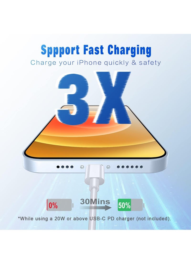General - USB C to Lightning Cable 3FT 2Pack [Apple MFi Certified], Power Delivery iPhone Cables Type C iPhone Charger Cord Fast Charging Compatible iPhone 14 13 12 11 Pro Max X XS XR 8 7 6s Plus SE - Image 1