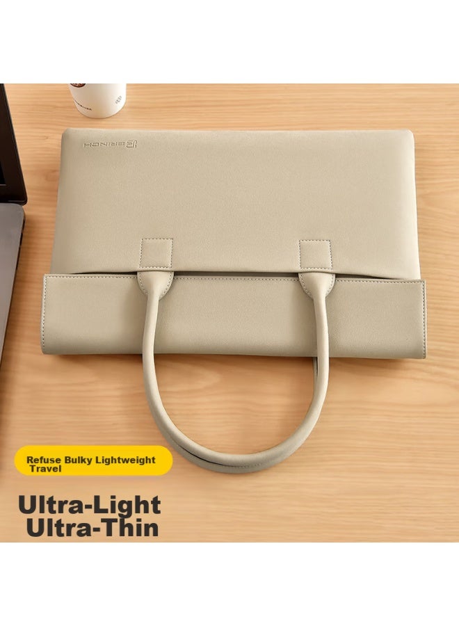 Brinch Laptop Bag For Women, 15.6-inch, Handheld, Suitable For Commuting And Business, Compatible With Apple And Huawei Laptops - Image 2
