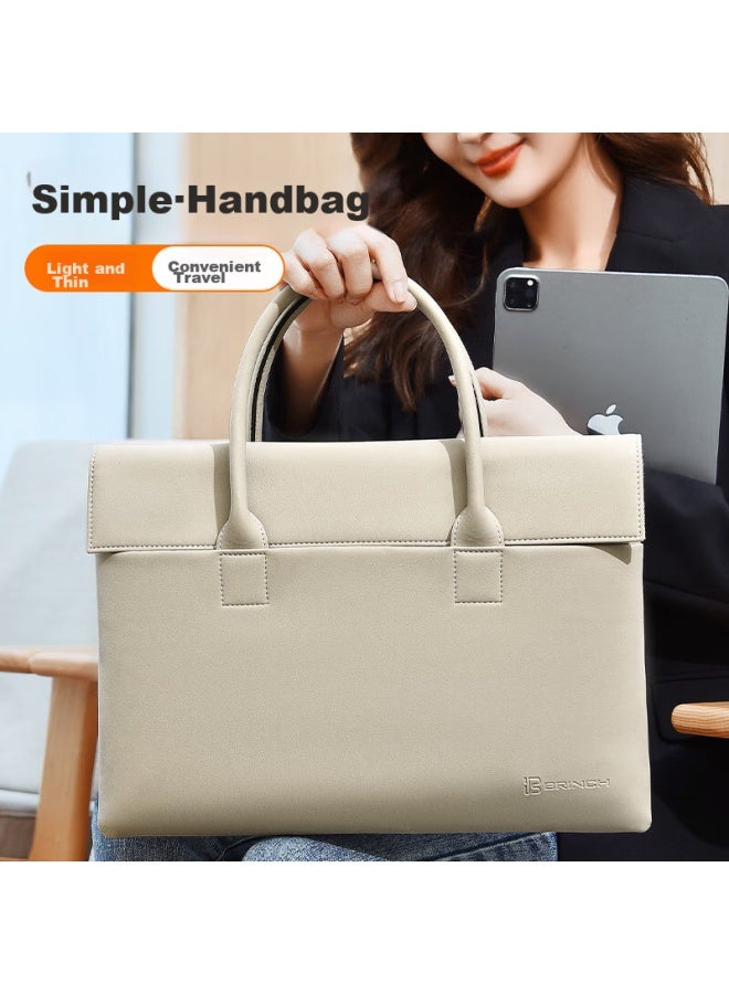 Brinch Laptop Bag For Women, 15.6-inch, Handheld, Suitable For Commuting And Business, Compatible With Apple And Huawei Laptops - Image 3