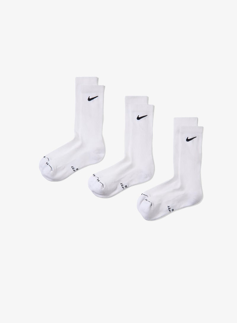 Nike 3-Pack Everyday Elevated Crew Socks - Image 1