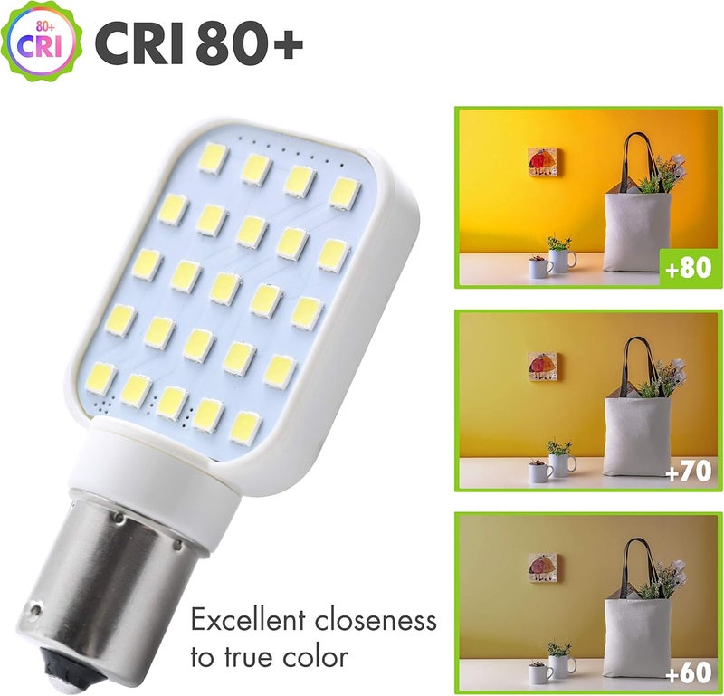 Leisure LED 4 Pack Leisure LED RV Interior Light Bulbs - Super Bright 312 Lumen 1141 1156 BA15S 24-SMD - Image 4