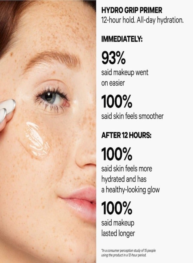 MILK MAKEUP MILK MAKEUP Hydro Grip Hydrating Makeup Primer with Hyaluronic Acid + Niacinamide – 45ml | Long-Wear, Gripping Primer for Smooth, Hydrated Skin  - Image 5