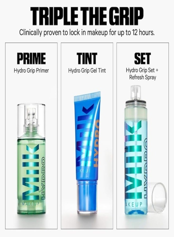 MILK MAKEUP Hydro Grip Hydrating Makeup Primer with Hyaluronic Acid + Niacinamide – 45ml | Long-Wear, Gripping Primer for Smooth, Hydrated Skin