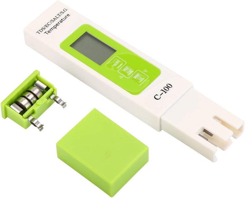 [Seasonal discount] C-100 5 in 1 TDS Pen Salinity TDS EC Seawater Tester Multifunction Water Quality Tester with Backlight for Drinking Water Swimming Pool Aquarium Reverse Osmosis System,Water Quality Tester, Wate Flexible trendy construction Replaceable parts Diverse purchase options Popular trusted craftsmanship Exclusive new launch Size-sorted warehouse storage Multi-scene application Fast moving goods Withstand KSA hot weather Global flexible assemble picks Stable domestic stock Affordable trusted craftsmanship Super high sales Dust tight seal Local ready stock fast ship Bulk order available stock On-demand local restock Gulf popular simple design Transit damage minimized design Multi stock guarantee supply Reliable quality Wear resistant upgraded material Diverse purchase plan Category flagship - Image 1