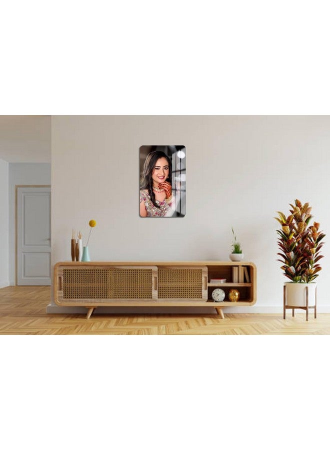 Print Uphaar Print Uphaar Personalized Waterproof UV Printing Acrylic 5mm Photo | Frameless Picture | Customised Gift For Wedding, Birthday, Anniversary, Special Moment (Vertical, 10X15 Inches) - Image 2
