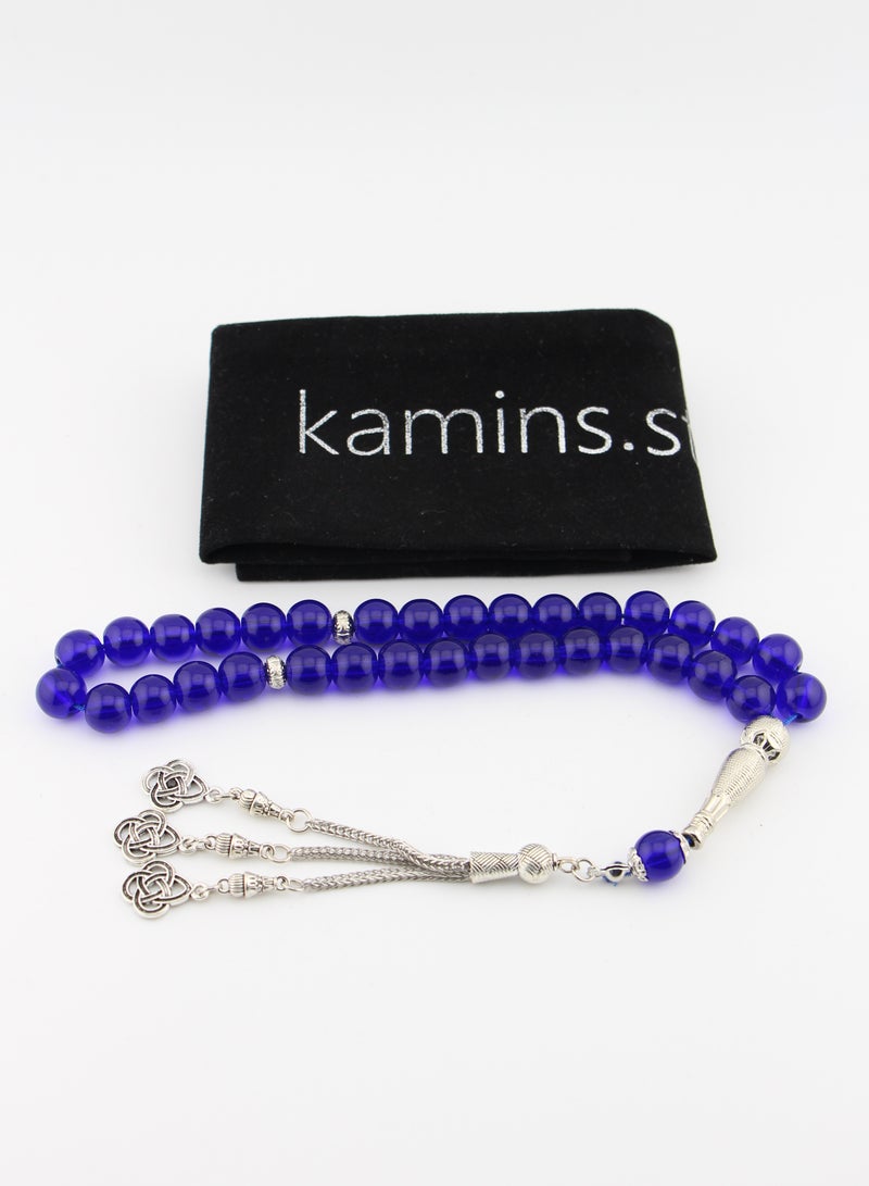 Kamins Collection Deep Blue Onyx Tasbih - Image 1