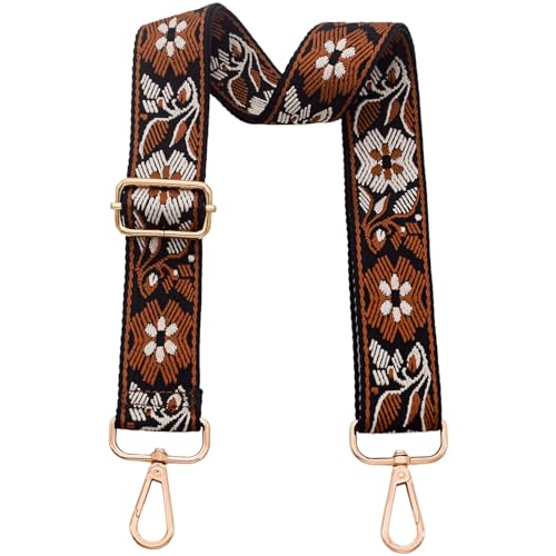 ROYGBCP Universal Purse Strap Replacement -Crossbody Bag Strap Adjustable Long Shoulder Straps Detachable, Adjustable Long Crossbody Strap for Handbags - Image 2