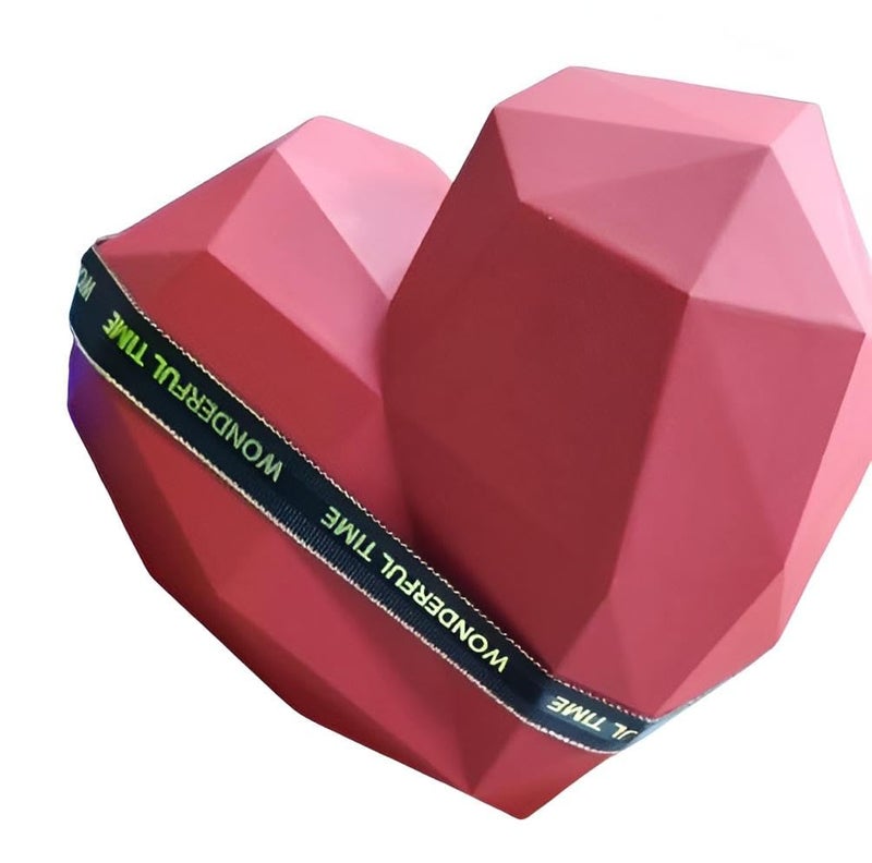 Heart-Shaped Gift Box - Large Size Velvet-Lined Premium Packaging for Jewelry and Romantic Presents, Elegant and Durable Design - Image 1