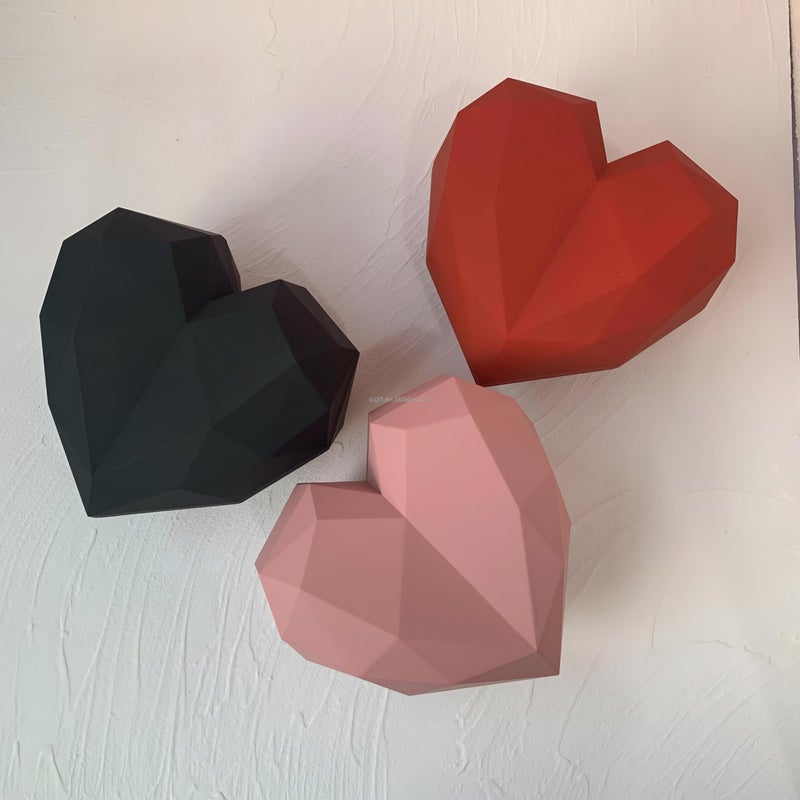 Heart-Shaped Gift Box - Large Size Velvet-Lined Premium Packaging for Jewelry and Romantic Presents, Elegant and Durable Design - Image 4