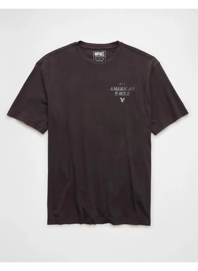 امريكان ايجل Graphic Logo Crew Neck T-Shirt